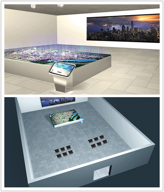 沙盘模型效果图