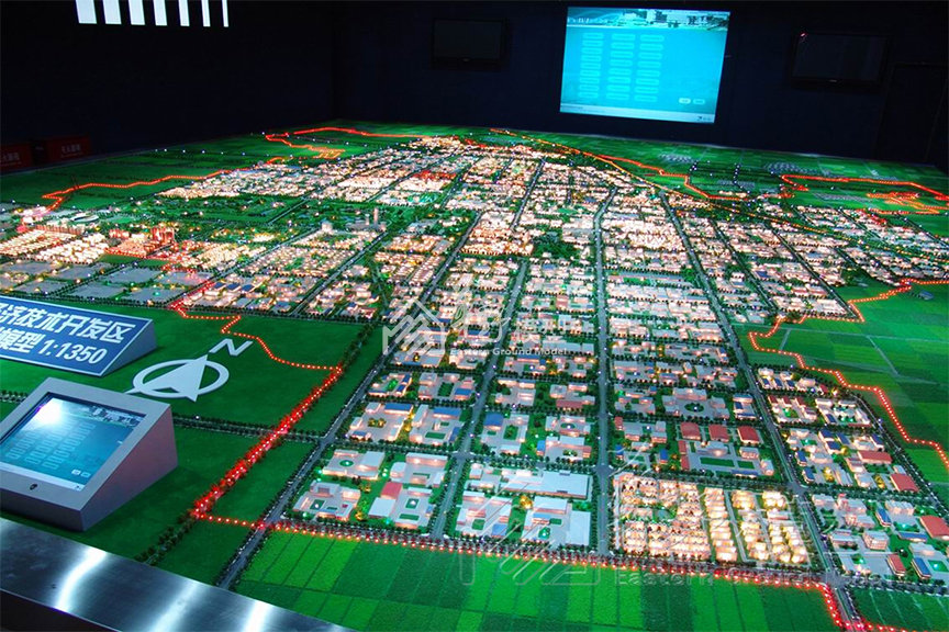 规划-工业沙盘模型